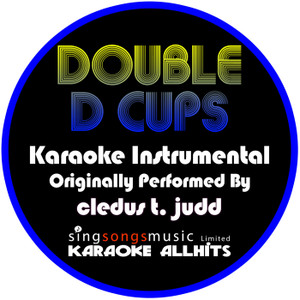 Double R Cups Karaoke All Hits「Double D Cups (Originally Performed By Cledus T. Judd ...